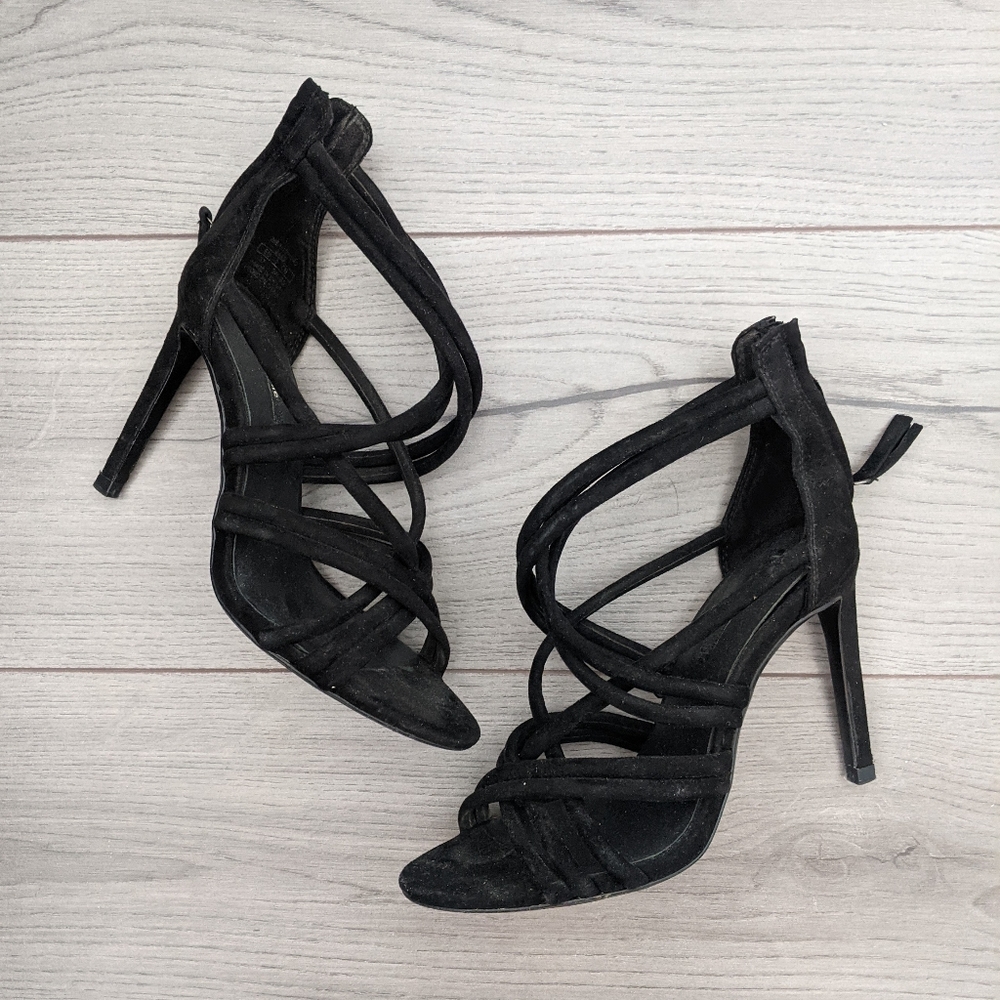 Zara black heels